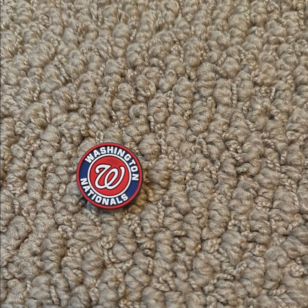 Washington Nationals crocs charm